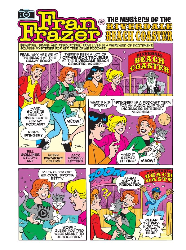 Interior preview page from Archie Jumbo Comics Digest #351