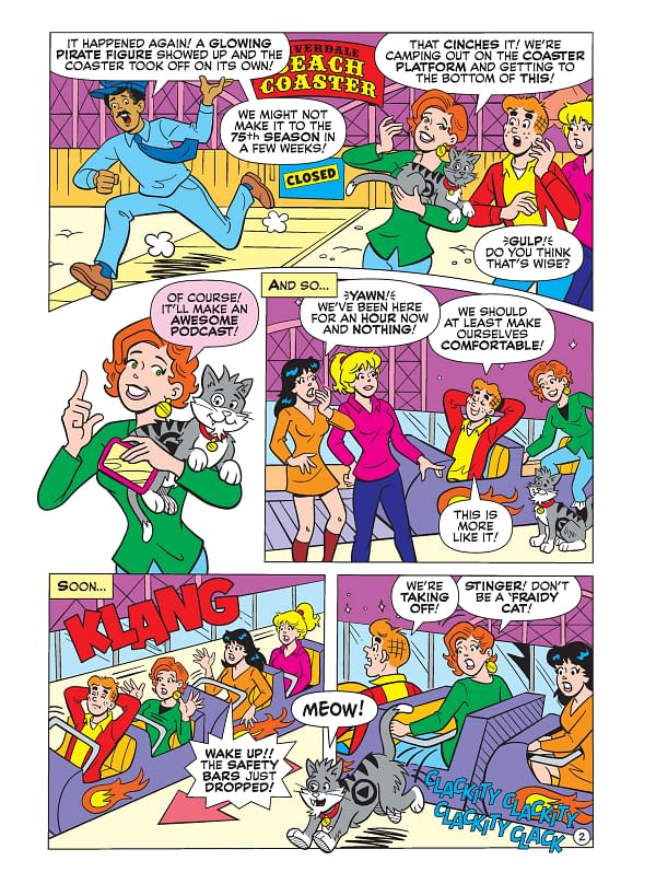 Interior preview page from Archie Jumbo Comics Digest #351