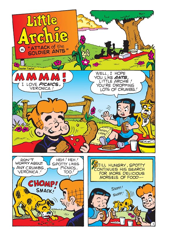 Interior preview page from Archie Jumbo Comics Digest #351