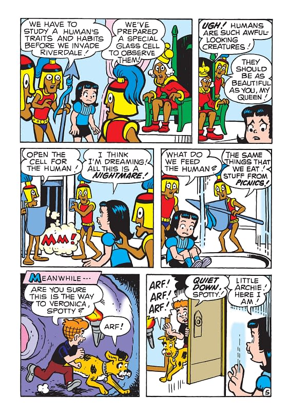 Interior preview page from Archie Jumbo Comics Digest #351