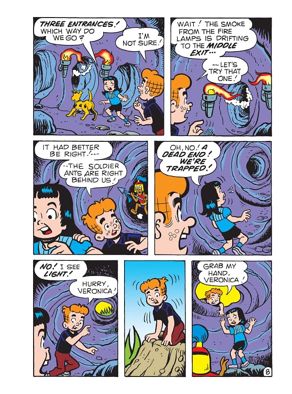 Interior preview page from Archie Jumbo Comics Digest #351