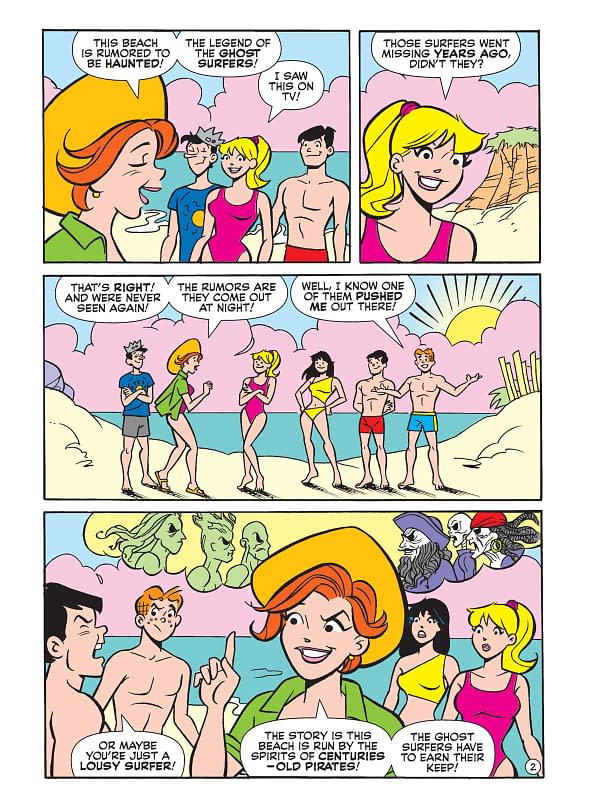 Interior preview page from World of Archie Jumbo Comics Digest #141