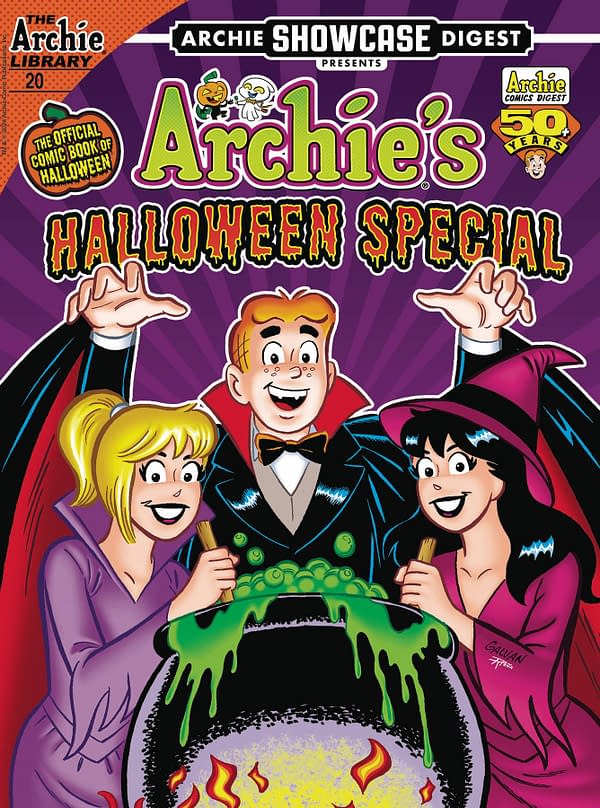 Cover image for Archie Showcase Jumbo Digest #20: Archie's Halloween Special