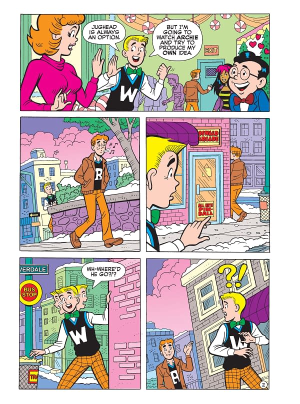 Interior preview page from Archie Jumbo Comics Digest #356