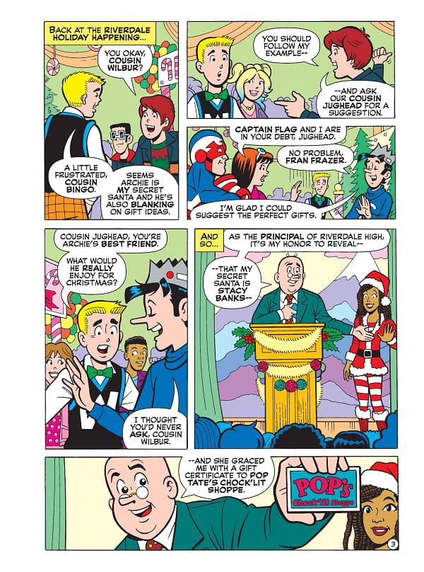 Interior preview page from Archie Jumbo Comics Digest #356