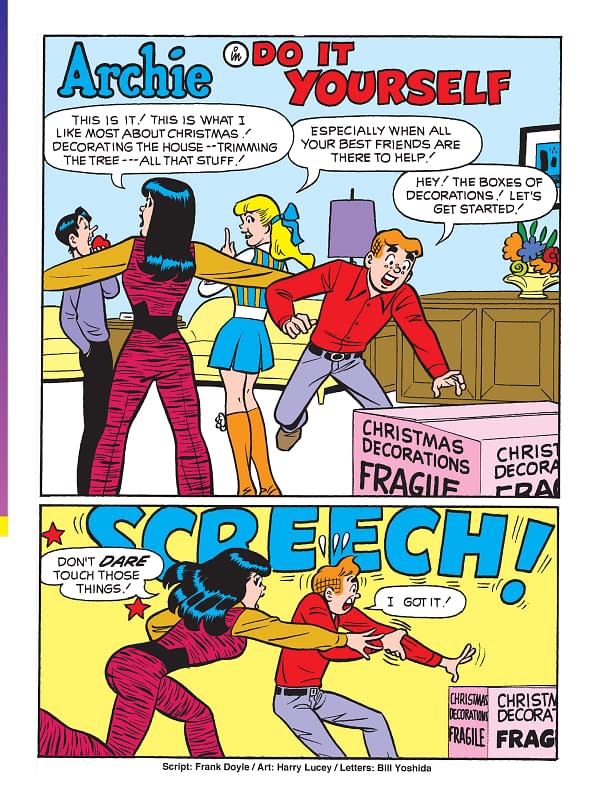 Interior preview page from Archie Jumbo Comics Digest #356