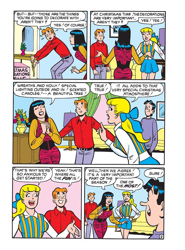 Interior preview page from Archie Jumbo Comics Digest #356