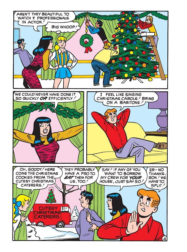 Interior preview page from Archie Jumbo Comics Digest #356