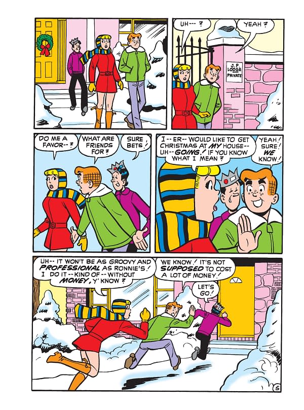 Interior preview page from Archie Jumbo Comics Digest #356