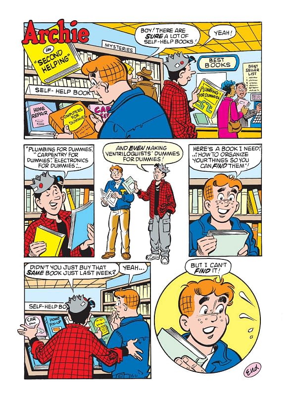 Interior preview page from Archie Jumbo Comics Digest #358