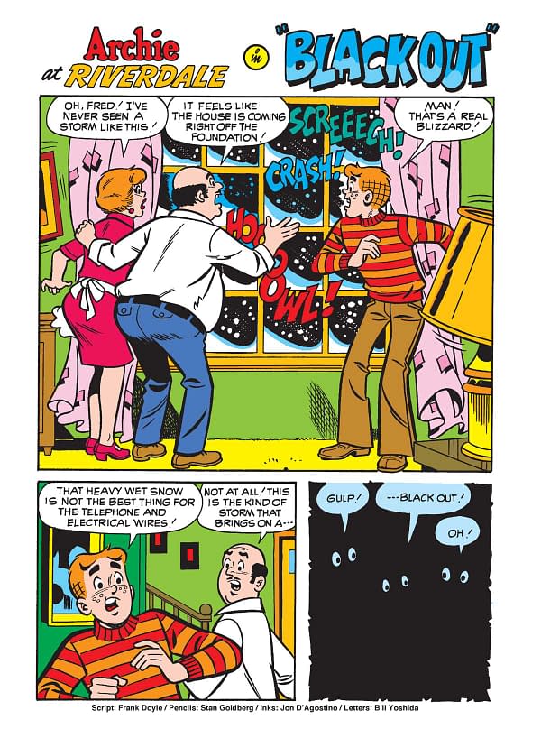 Interior preview page from Archie Jumbo Comics Digest #358