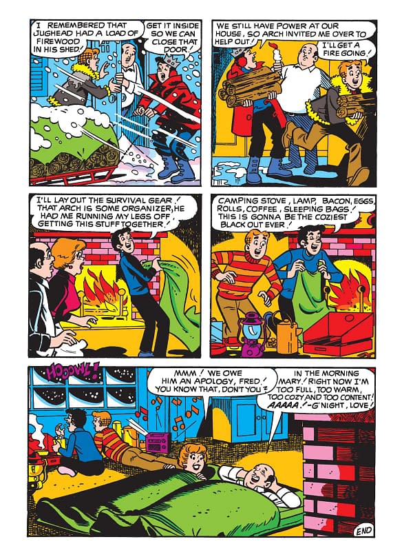 Interior preview page from Archie Jumbo Comics Digest #358