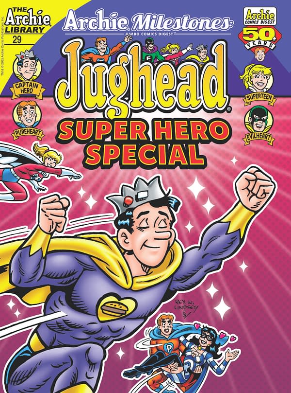 Cover image for Archie Milestones Digest #29: Jughead's Superhero Special