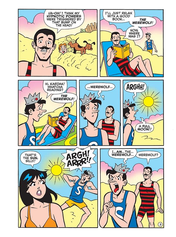 Interior preview page from Archie Comics Jumbo Digest #361