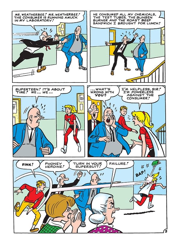 Interior preview page from Archie Milestones Digest #29: Jughead's Superhero Special
