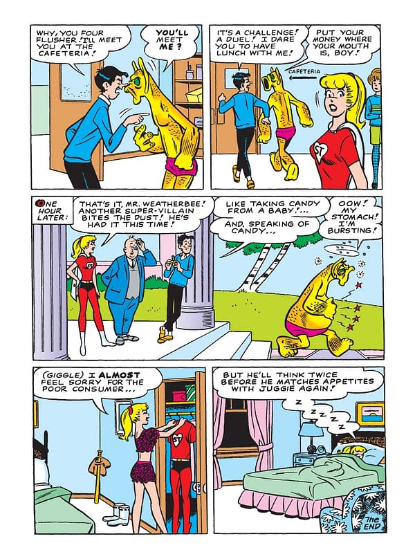 Interior preview page from Archie Milestones Digest #29: Jughead's Superhero Special