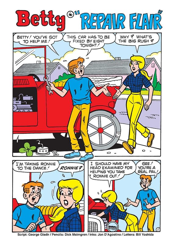 Interior preview page from World of Betty and Veronica Jumbo Comics Digest #39