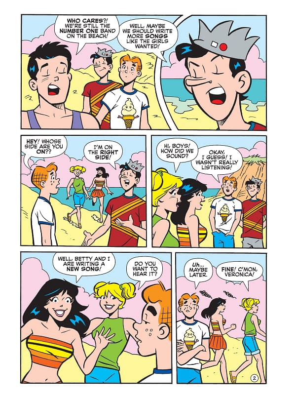 Interior preview page from Archie Jumbo Comics Digest #353
