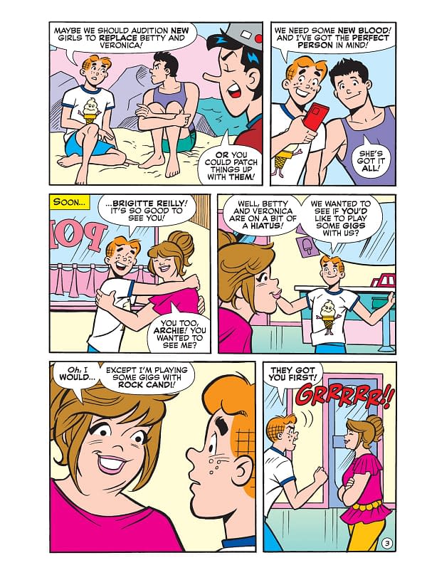 Interior preview page from Archie Jumbo Comics Digest #353