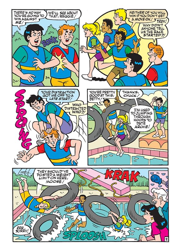 World of Archie Jumbo Comics Digest #122 Preview: Cheating to Win