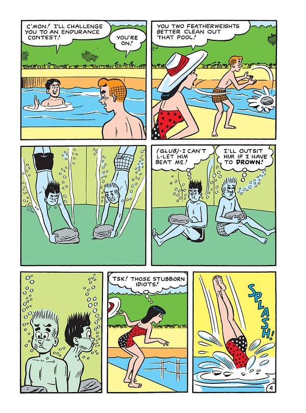 World of Archie Jumbo Comics Digest #122 Preview: Cheating to Win