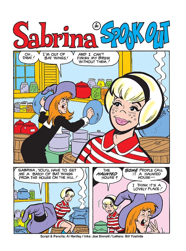 Interior preview page from World of Betty and Veronica Jumbo Comics Digest #19