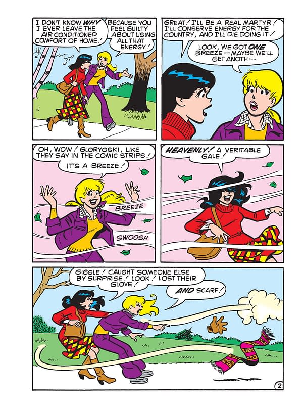 Interior preview page from Betty & Veronica Jumbo Comics Digest #308