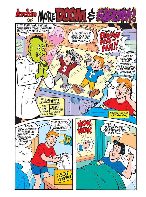 Interior preview page from World of Archie Jumbo Comics Digest #124
