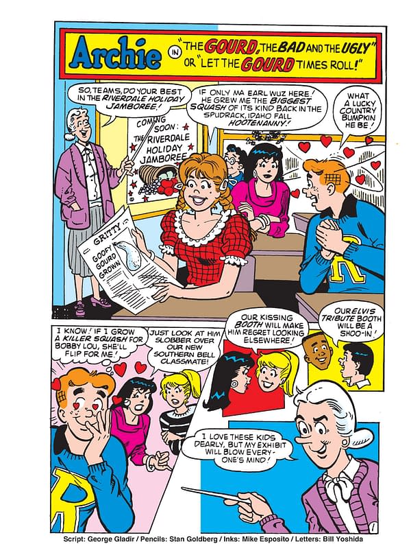 Interior preview page from World of Archie Jumbo Comics Digest #124