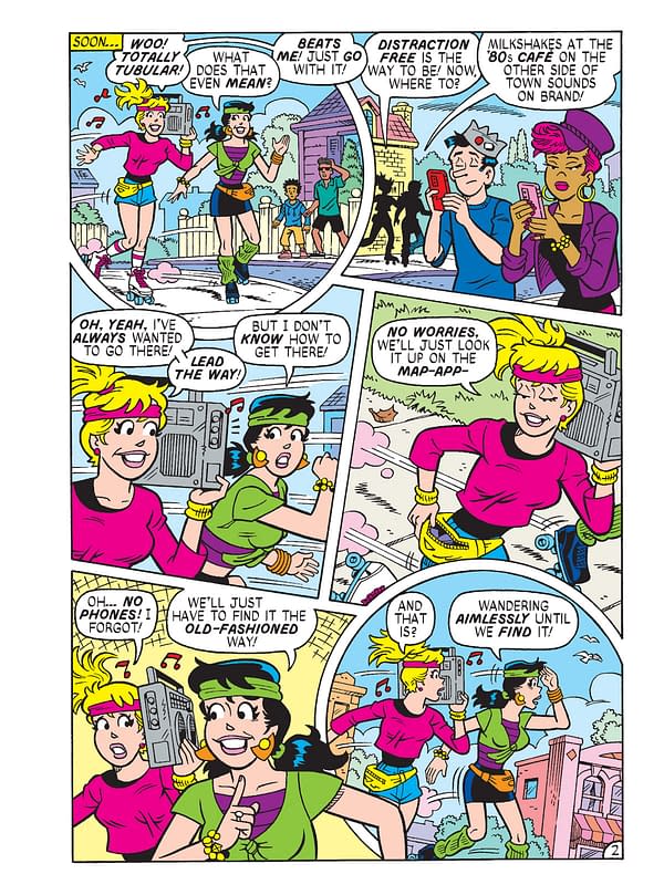 Interior preview page from Archie Milestones Jumbo Comics Digest #17: Best Of The 1980s