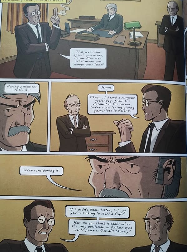A Very Topical Graphic Novel About Chamberlain In Need Of A Publisher