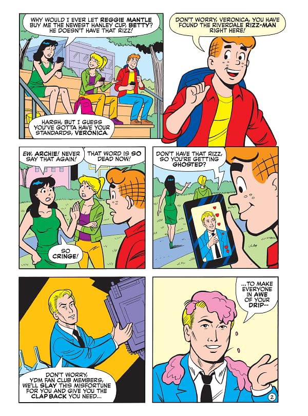 Interior preview page from Archie Jumbo Comics Digest #353