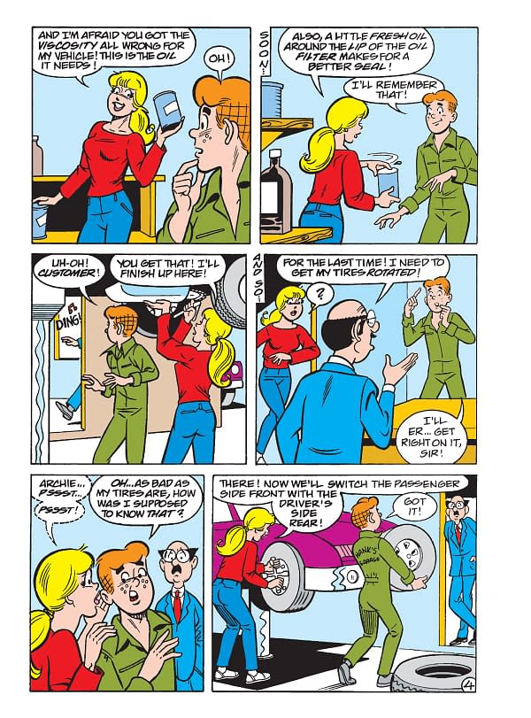 Interior preview page from Archie Jumbo Comics Digest #353