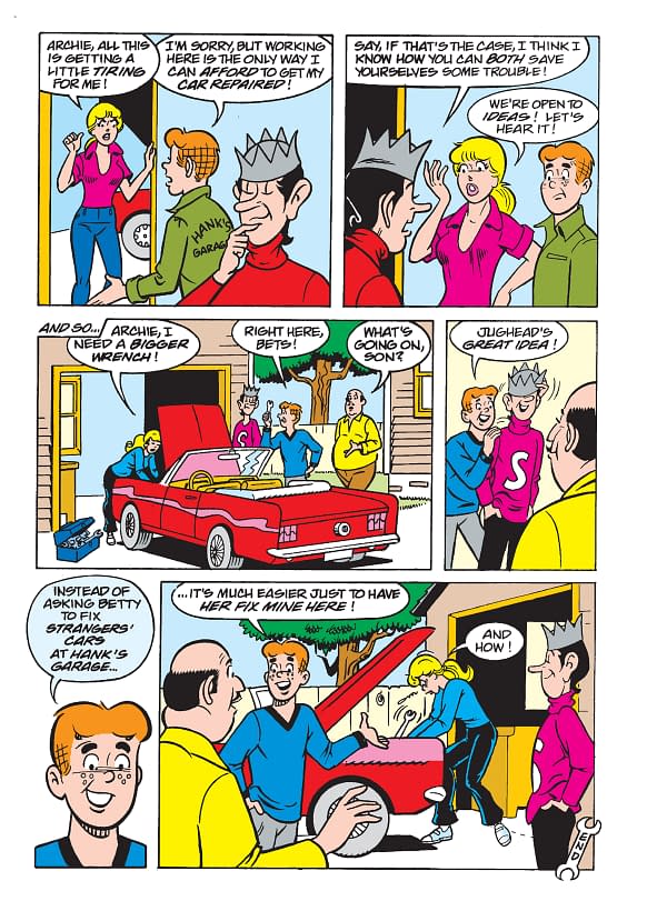 Interior preview page from Archie Jumbo Comics Digest #353