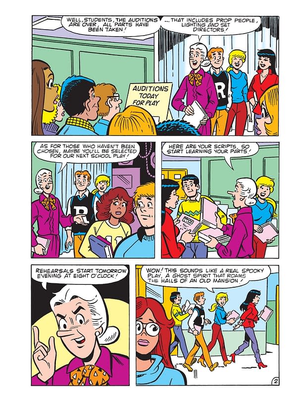 Interior preview page from Archie Showcase Jumbo Digest #20: Archie's Halloween Special