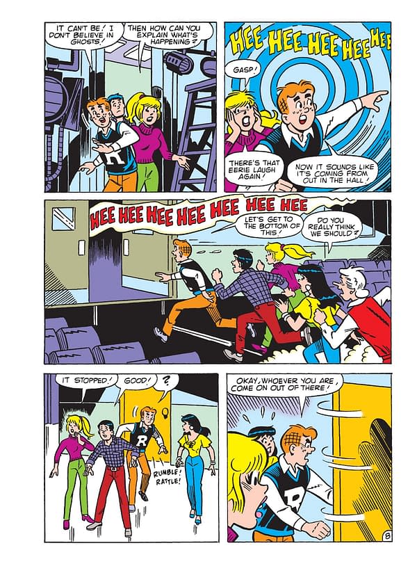 Interior preview page from Archie Showcase Jumbo Digest #20: Archie's Halloween Special