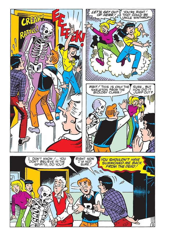 Interior preview page from Archie Showcase Jumbo Digest #20: Archie's Halloween Special