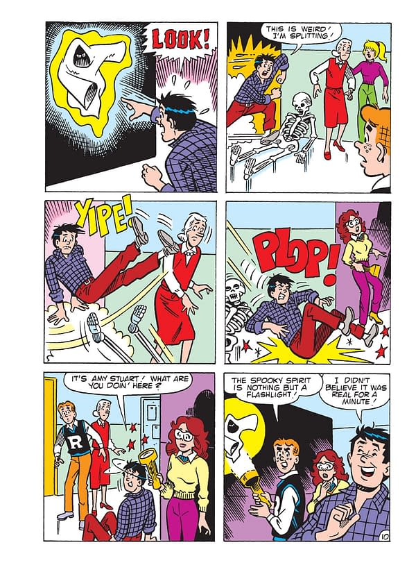 Interior preview page from Archie Showcase Jumbo Digest #20: Archie's Halloween Special