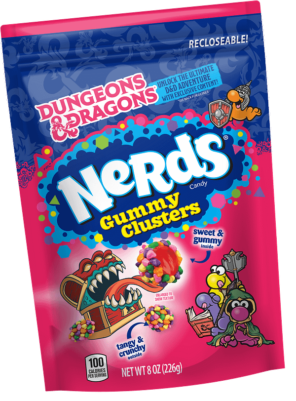 Nerds Gummy Clusters Reveals New Dungeons & Dragons Packaging