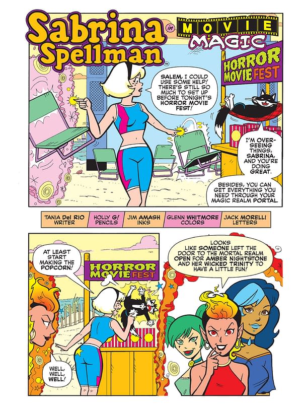 Interior preview page from Archie Jumbo Comics Digest #352