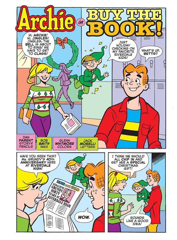 Interior preview page from Archie Jumbo Comics Digest #355