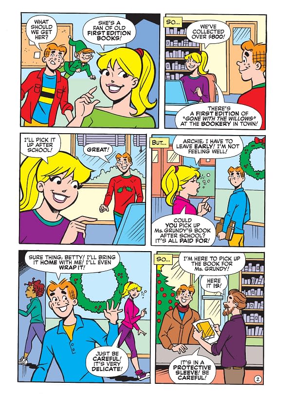 Interior preview page from Archie Jumbo Comics Digest #355