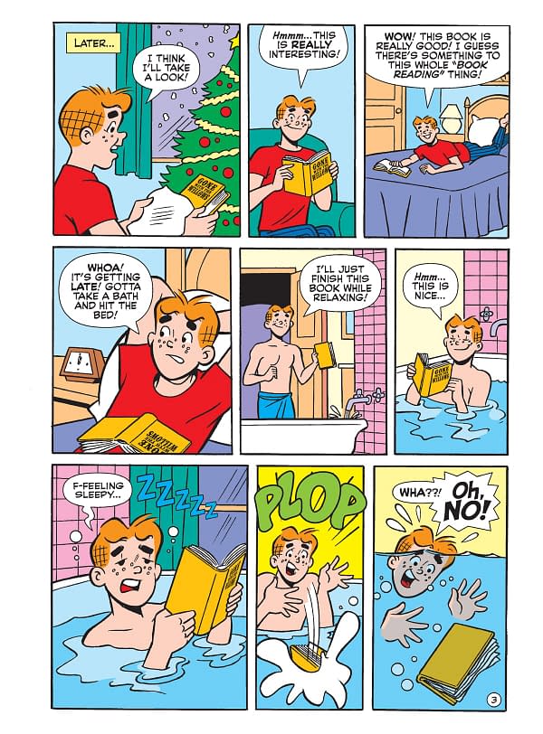 Interior preview page from Archie Jumbo Comics Digest #355