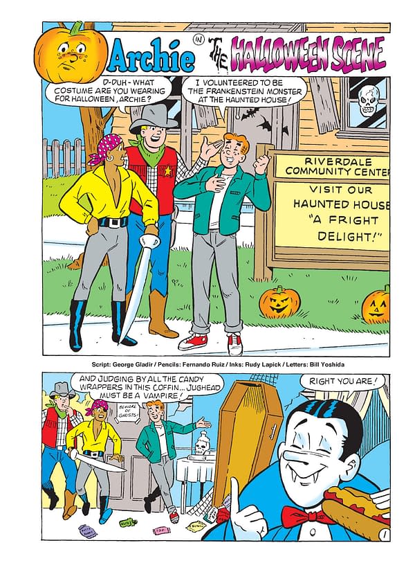 Interior preview page from World Of Archie Jumbo Comics Digest #144