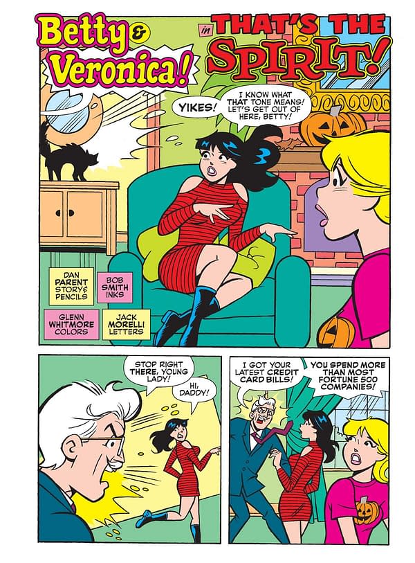 Interior preview page from Betty and Veronica Jumbo Comics Digest #328