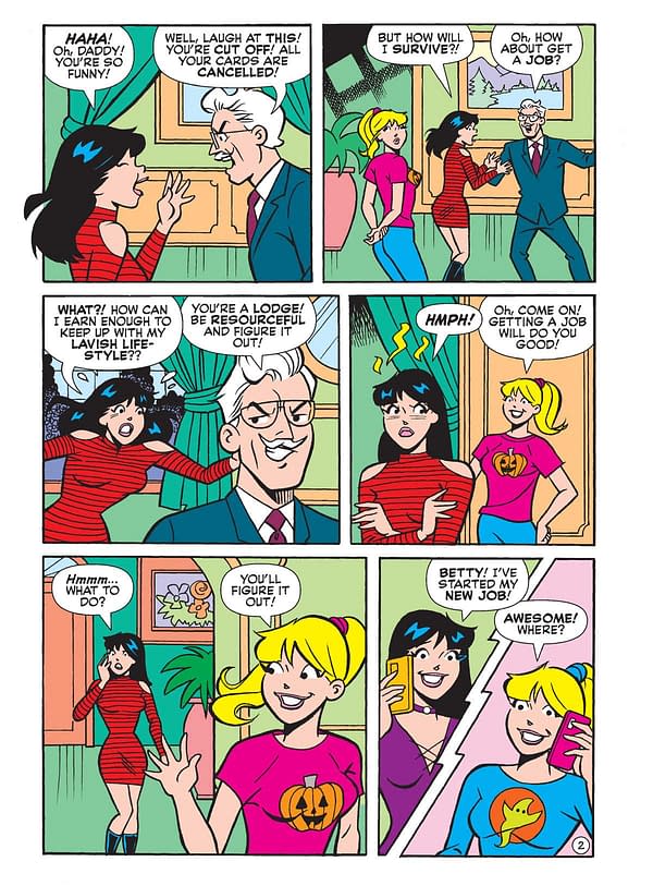 Interior preview page from Betty and Veronica Jumbo Comics Digest #328