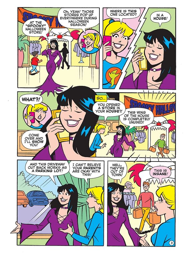 Interior preview page from Betty and Veronica Jumbo Comics Digest #328