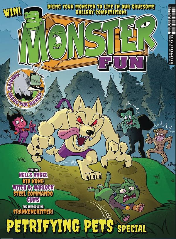 Cover image for MONSTER FUN PETRIFYING PETS SPECIAL 2023