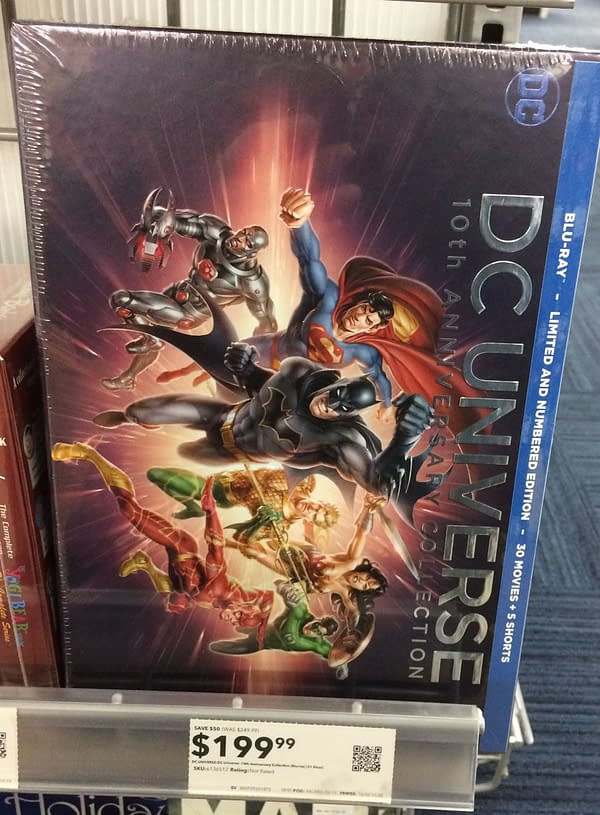 The DC Universe Collection On Blu-Ray, Out At Best Buy A Week Early?
