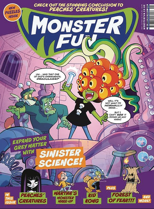 Cover image for MONSTER FUN SINISTER SCIENCE 2024